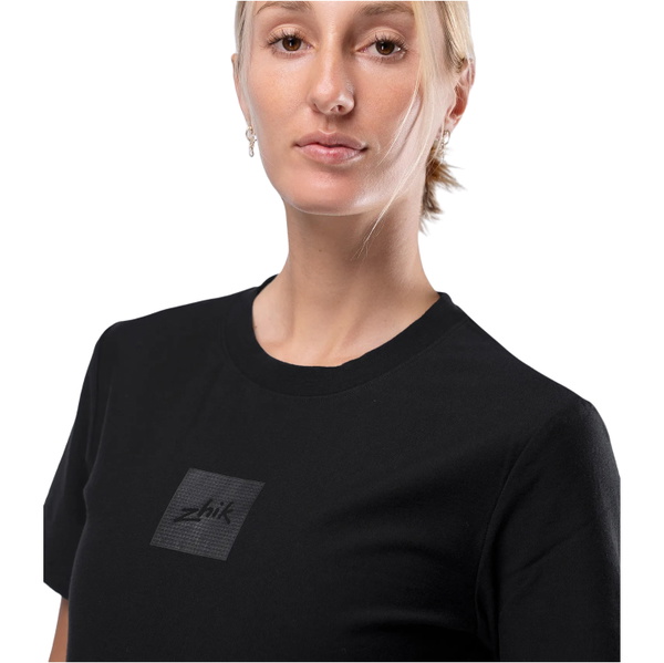 2026 Zhik Womens Carbon Tee TEE-0735-W-BLK - Black